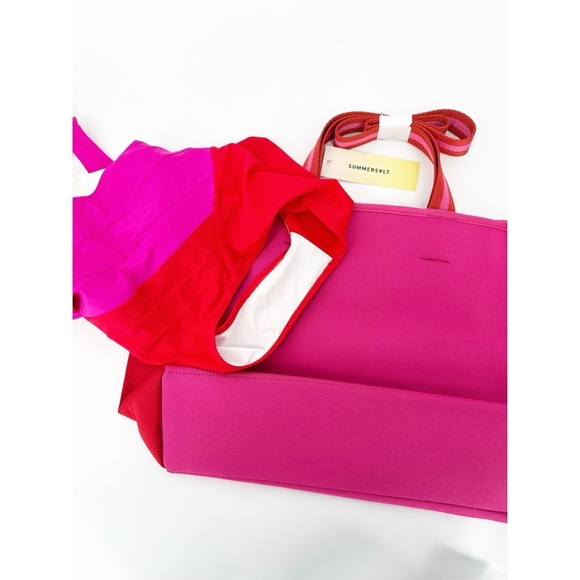 Summersalt Sidestroke Swimsuit and Neoprene Tote - Picture 5 of 5